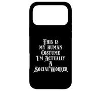 Funny Social Worker Salary Jobs Costume for Social Working Coque pour iPhone 17 Pro Max