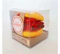 Funny socks - Burger - + chaussettes - Collectif - Marabout - Jeux livres objets
