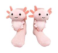 Funny Socks, Women's Winter Non-Slip Socks, Floor Sock for Household Christmas, 3D Original Crocheted Animals 12 Animals, Trendy, Casual