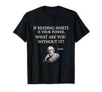 Funny Socrates Social Media Quote, Ancient Greek Philosophy T-Shirt