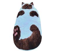 Funny Soft Sleeping Bag, Large Washable Blanket for Winter Comfort, Plush Fleece Material with Extra Warmth, Nap and Relaxation, Home Bedroom Travel Camping Picnic 68x31inch