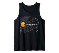 Funny Solar System Planets Astronauts Space Video Games Kids Débardeur