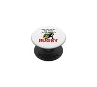 Funny South Africa Rugby No Helmets Design PopSockets PopGrip Adhésif