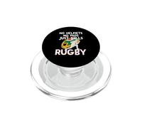 Funny South Africa Rugby No Helmets Design PopSockets PopGrip pour MagSafe