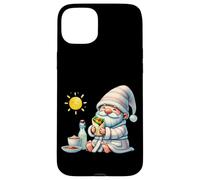 Funny Spa Gnome For Taco Lover And Lazy Crazy Days Of Summer Coque pour iPhone 15 Plus