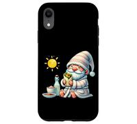 Funny Spa Gnome For Taco Lover And Lazy Crazy Days Of Summer Coque pour iPhone XR