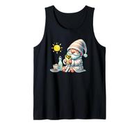 Funny Spa Gnome For Taco Lover And Lazy Crazy Days Of Summer Débardeur