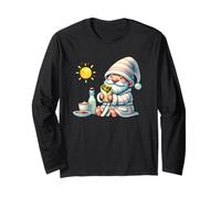 Funny Spa Gnome For Taco Lover And Lazy Crazy Days Of Summer Manche Longue