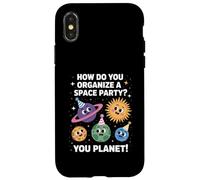 Funny Space Joke You Planet It Party Humour Sarcasme Femme Homme Coque pour iPhone X/XS