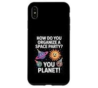 Funny Space Joke You Planet It Party Humour Sarcasme Femme Homme Coque pour iPhone XS Max