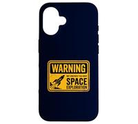 Funny Space May Constantly Talking About Space Exploration Coque pour iPhone 16
