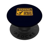 Funny Space May Constantly Talking About Space Exploration PopSockets PopGrip Adhésif