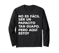 Funny Spanish Dad Fathers Day Dia Del Padre Regalo Para Papa Manche Longue