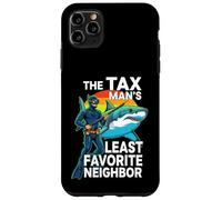 Funny Spearfishing The Tax Man Shark Diver Coque pour iPhone 11 Pro Max