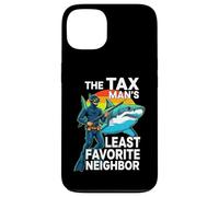 Funny Spearfishing The Tax Man Shark Diver Coque pour iPhone 13