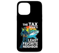 Funny Spearfishing The Tax Man Shark Diver Coque pour iPhone 13 Pro Max