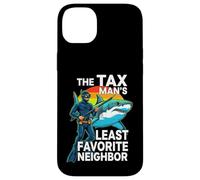 Funny Spearfishing The Tax Man Shark Diver Coque pour iPhone 14 Plus