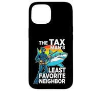 Funny Spearfishing The Tax Man Shark Diver Coque pour iPhone 15