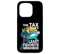 Funny Spearfishing The Tax Man Shark Diver Coque pour iPhone 15 Pro