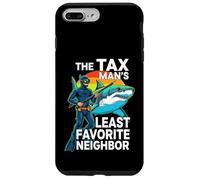 Funny Spearfishing The Tax Man Shark Diver Coque pour iPhone 7 Plus/8 Plus