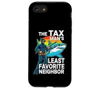 Funny Spearfishing The Tax Man Shark Diver Coque pour iPhone SE (2020) / 7/8