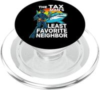 Funny Spearfishing The Tax Man Shark Diver PopSockets PopGrip pour MagSafe