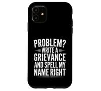 Funny Spell My Name Right Slogan Sarcastique Coque pour iPhone 11
