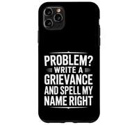 Funny Spell My Name Right Slogan Sarcastique Coque pour iPhone 11 Pro Max