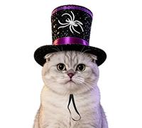 Funny Spider Cat Hat - Halloween Kitten Costume Party Accessory