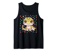 Funny Spotty 2026 Happy Spotted Children Leopard Gecko Dot Débardeur