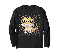 Funny Spotty 2026 Happy Spotted Children Leopard Gecko Dot Manche Longue
