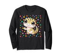 Funny Spotty 2026 Happy Spotted Children Leopard Gecko Dot Manche Longue