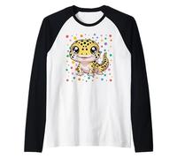 Funny Spotty 2026 Happy Spotted Children Leopard Gecko Dot Manche Raglan