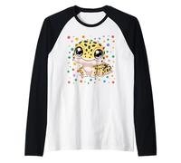 Funny Spotty 2026 Happy Spotted Children Leopard Gecko Dot Manche Raglan