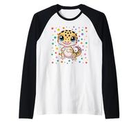 Funny Spotty 2026 Happy Spotted Children Leopard Gecko Dot Manche Raglan