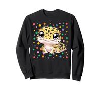 Funny Spotty 2026 Happy Spotted Children Leopard Gecko Dot Sweatshirt
