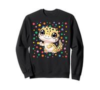 Funny Spotty 2026 Happy Spotted Children Leopard Gecko Dot Sweatshirt