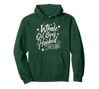 Funny St Patricks Day Top for Women Whale Oil Beef Hooked Sweat à Capuche
