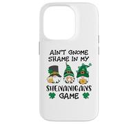 Funny St Patricks GNOME Prone to Shenanigans with My Gnomies Coque pour iPhone 14 Pro