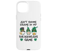 Funny St Patricks GNOME Prone to Shenanigans with My Gnomies Coque pour iPhone 15 Plus