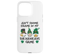 Funny St Patricks GNOME Prone to Shenanigans with My Gnomies Coque pour iPhone 15 Pro Max