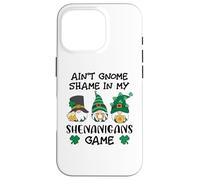 Funny St Patricks GNOME Prone to Shenanigans with My Gnomies Coque pour iPhone 16 Pro