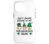 Funny St Patricks GNOME Prone to Shenanigans with My Gnomies Coque pour iPhone 16 Pro Max