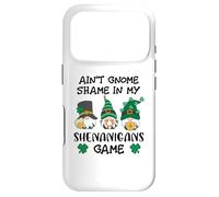Funny St Patricks GNOME Prone to Shenanigans with My Gnomies Coque pour iPhone 17 Pro