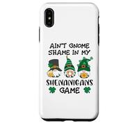 Funny St Patricks GNOME Prone to Shenanigans with My Gnomies Coque pour iPhone XS Max