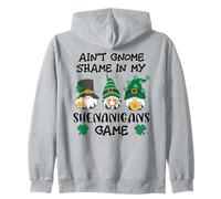 Funny St Patricks GNOME Prone to Shenanigans with My Gnomies Sweat à Capuche