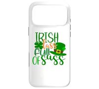Funny St Patricks Womens Sassy Lassy Irish Lass Full of Sass Coque pour iPhone 17 Pro Max