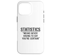 Funny Statistics Definition for Statisticians Data Analysts Coque pour iPhone 16 Pro Max
