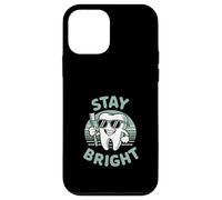 Funny Stay Bright Cartoon Tooth Lunettes de Soleil Coque pour iPhone 12 Mini