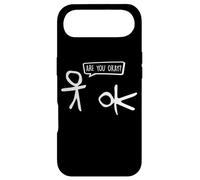Funny Stickman, ça va ? Cartoon Be Kind Good Help Support Coque pour iPhone Air